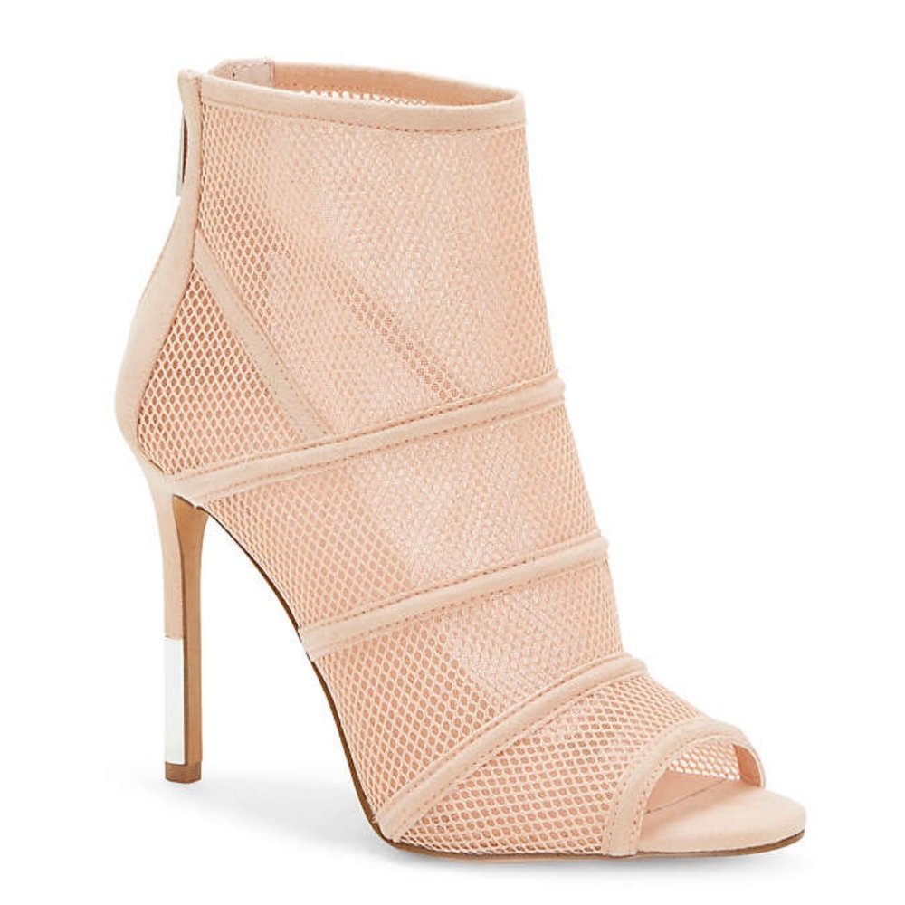 Jessica Simpson Mesh Peep Toe Booties